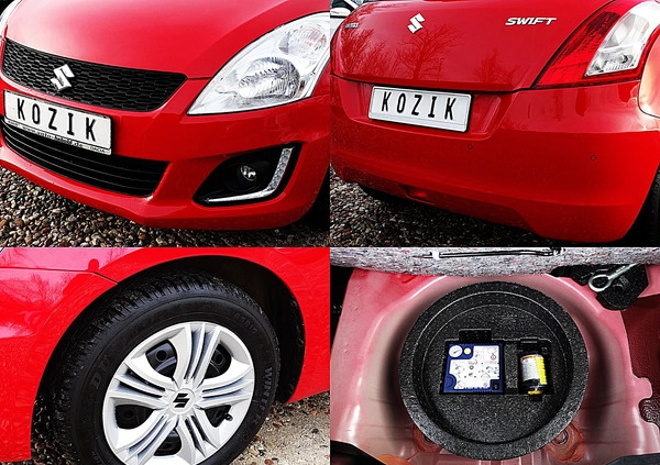 Suzuki Swift cena 35900 przebieg: 126517, rok produkcji 2016 z Koło małe 704